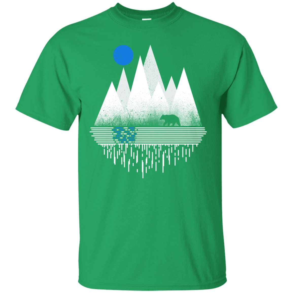T-Shirts Irish Green / S Blue Moon T-Shirt