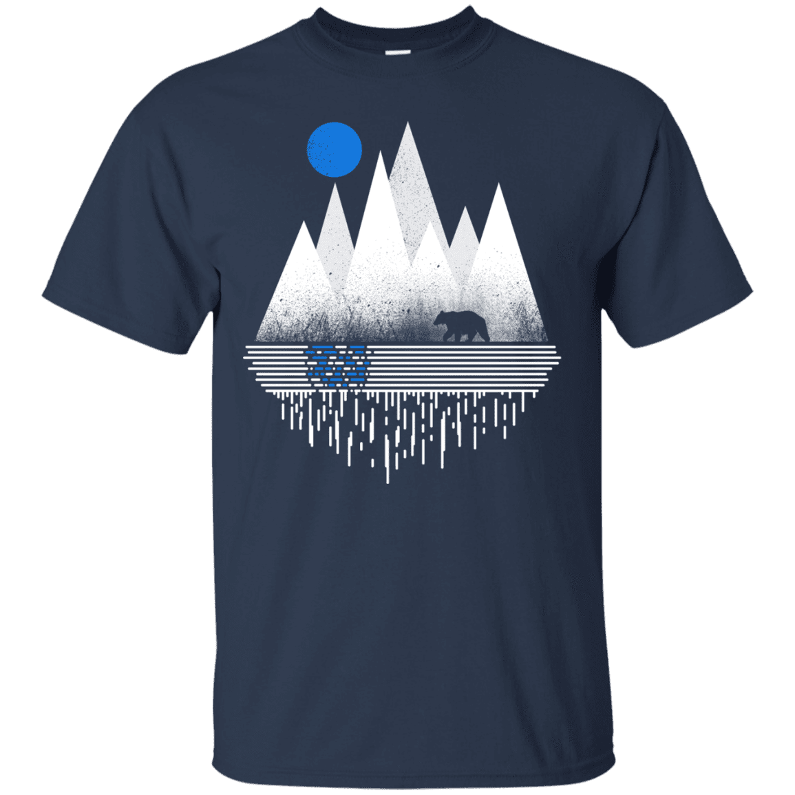 T-Shirts Navy / S Blue Moon T-Shirt