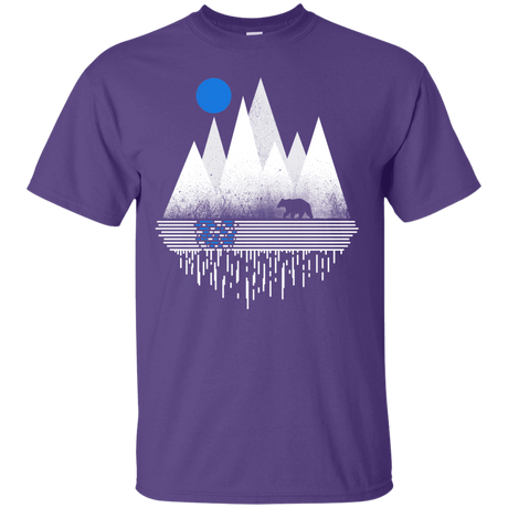 T-Shirts Purple / S Blue Moon T-Shirt