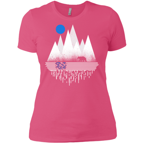 T-Shirts Hot Pink / X-Small Blue Moon Women's Premium T-Shirt