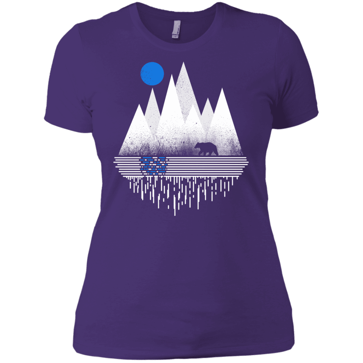 T-Shirts Purple Rush/ / X-Small Blue Moon Women's Premium T-Shirt