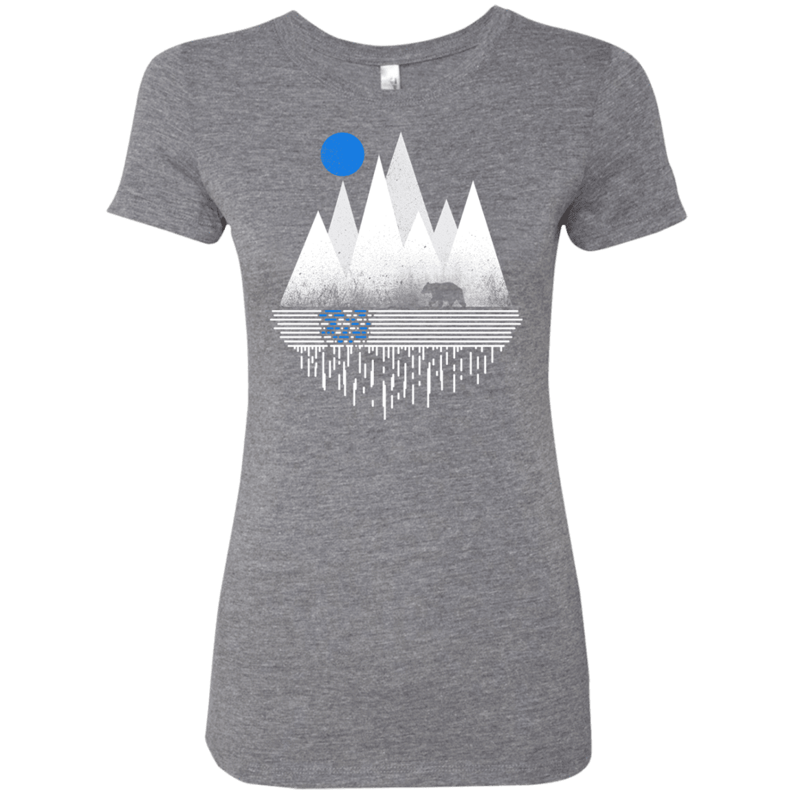 T-Shirts Premium Heather / S Blue Moon Women's Triblend T-Shirt