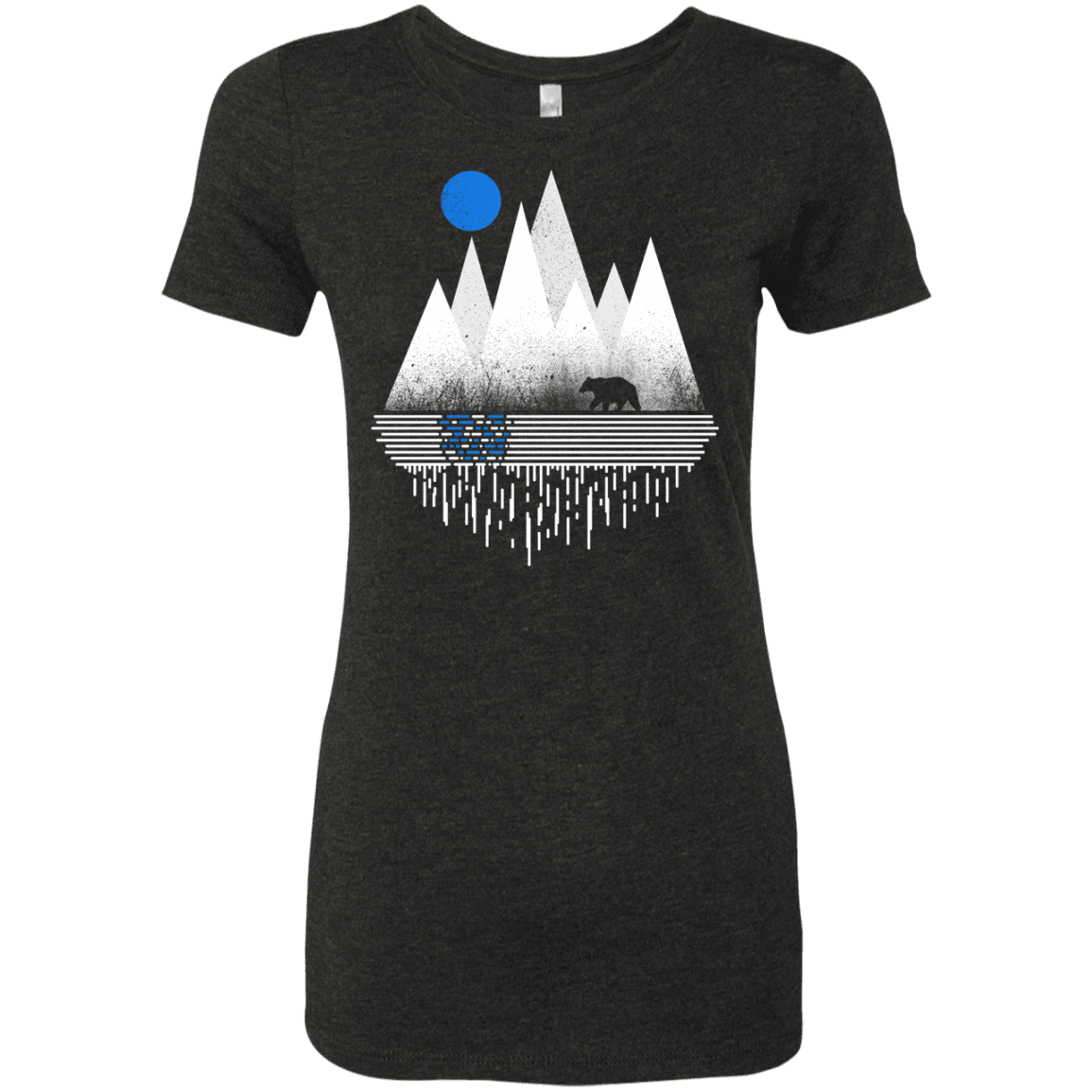 T-Shirts Vintage Black / S Blue Moon Women's Triblend T-Shirt