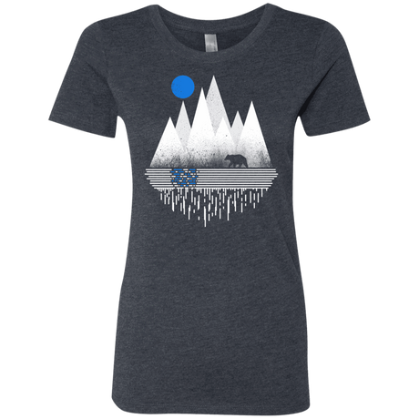 T-Shirts Vintage Navy / S Blue Moon Women's Triblend T-Shirt