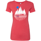 T-Shirts Vintage Red / S Blue Moon Women's Triblend T-Shirt