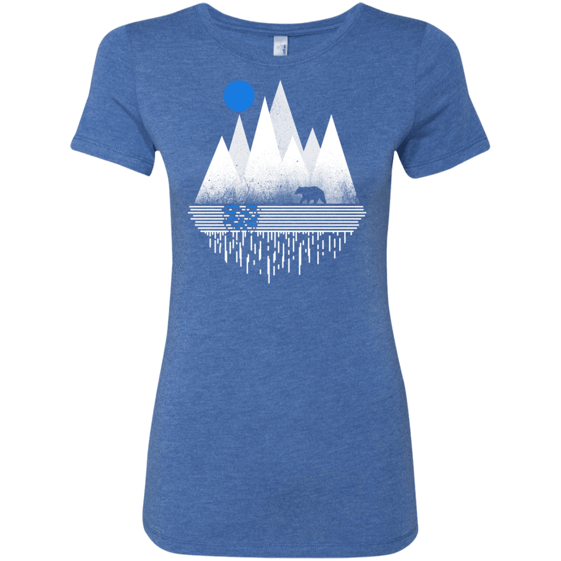 T-Shirts Vintage Royal / S Blue Moon Women's Triblend T-Shirt