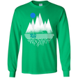 T-Shirts Irish Green / YS Blue Moon Youth Long Sleeve T-Shirt