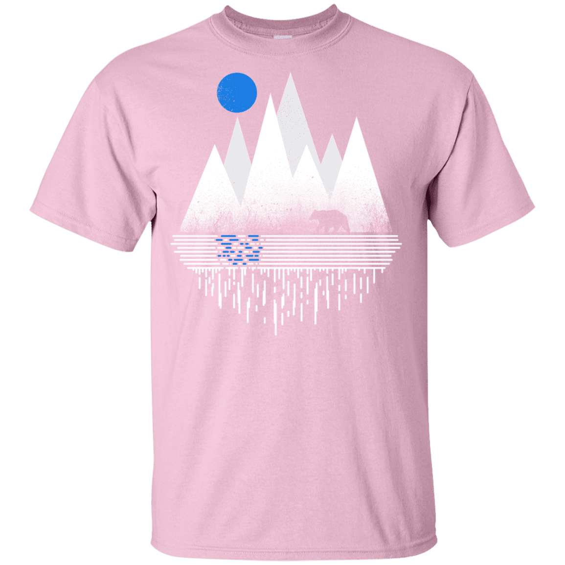 T-Shirts Light Pink / YXS Blue Moon Youth T-Shirt