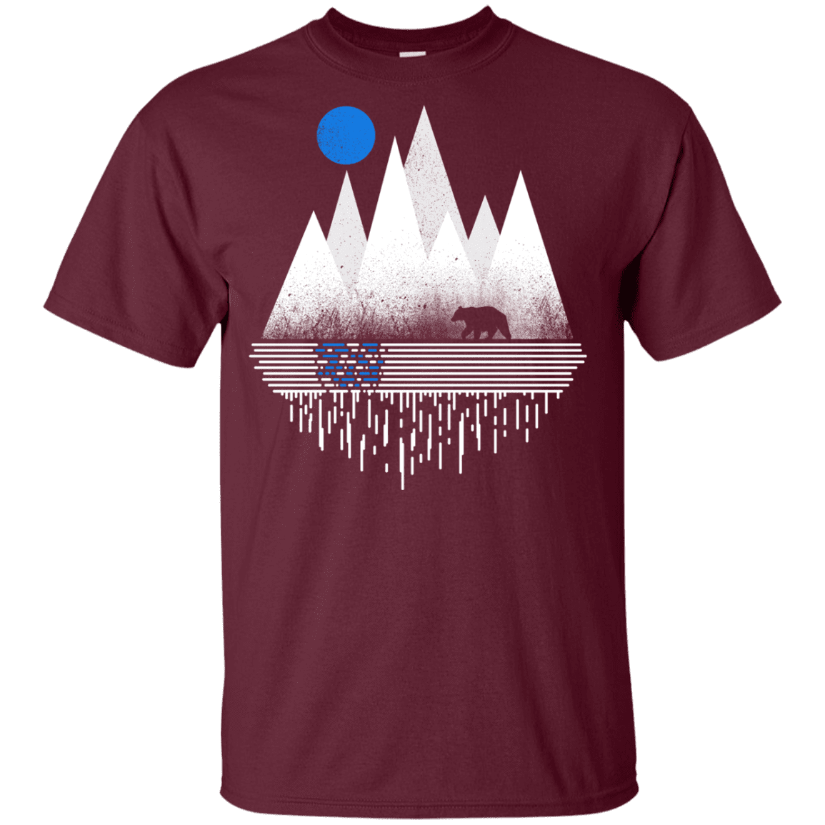 T-Shirts Maroon / YXS Blue Moon Youth T-Shirt