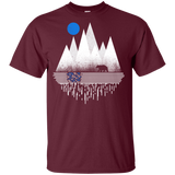 T-Shirts Maroon / YXS Blue Moon Youth T-Shirt