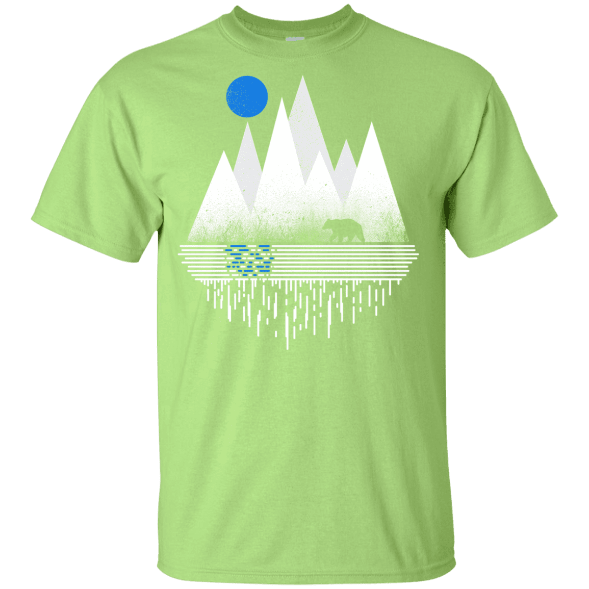 T-Shirts Mint Green / YXS Blue Moon Youth T-Shirt