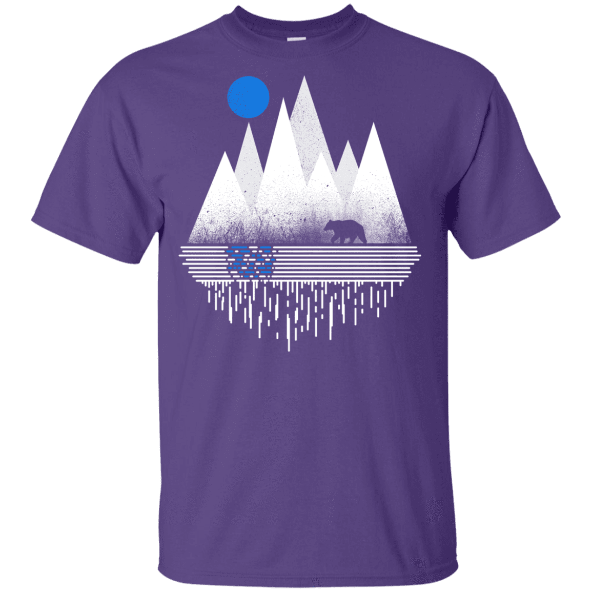 T-Shirts Purple / YXS Blue Moon Youth T-Shirt