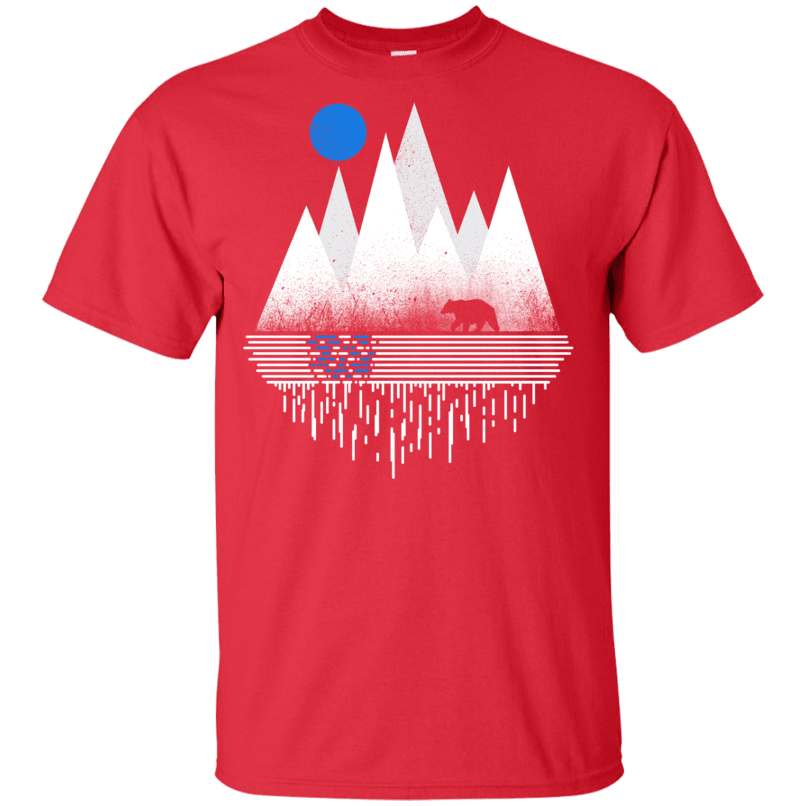 T-Shirts Red / YXS Blue Moon Youth T-Shirt