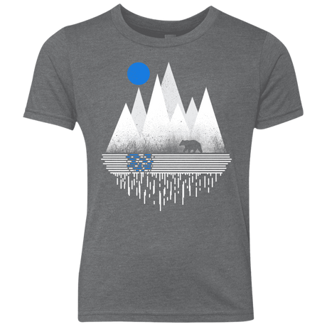T-Shirts Premium Heather / YXS Blue Moon Youth Triblend T-Shirt