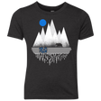 T-Shirts Vintage Black / YXS Blue Moon Youth Triblend T-Shirt