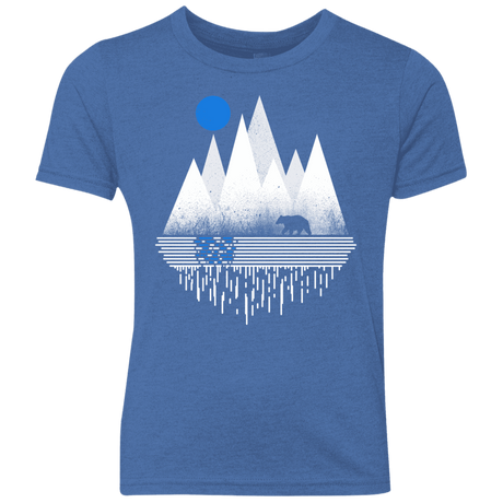 T-Shirts Vintage Royal / YXS Blue Moon Youth Triblend T-Shirt