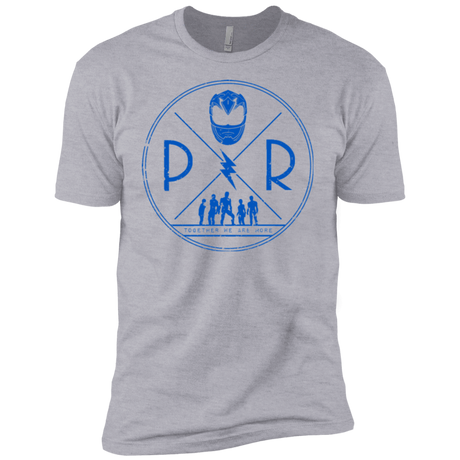 T-Shirts Heather Grey / YXS Blue Power Boys Premium T-Shirt