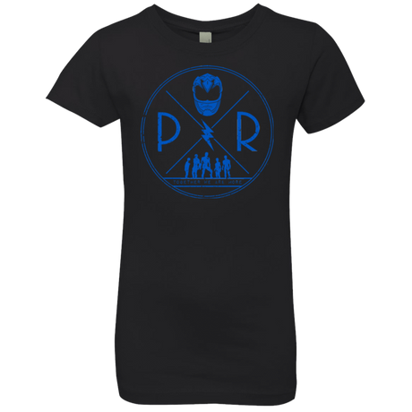 T-Shirts Black / YXS Blue Power Girls Premium T-Shirt