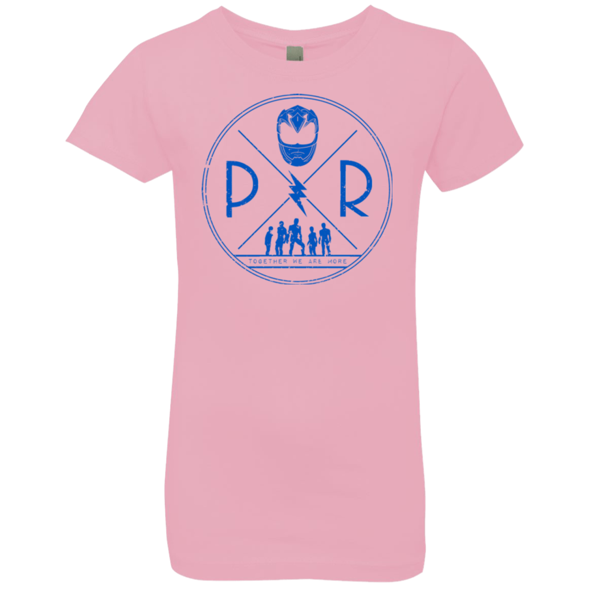 T-Shirts Light Pink / YXS Blue Power Girls Premium T-Shirt