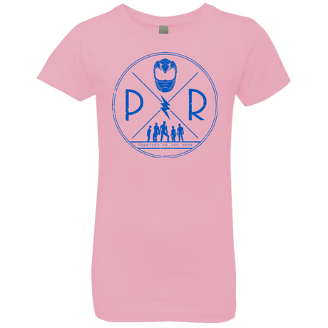 T-Shirts Light Pink / YXS Blue Power Girls Premium T-Shirt