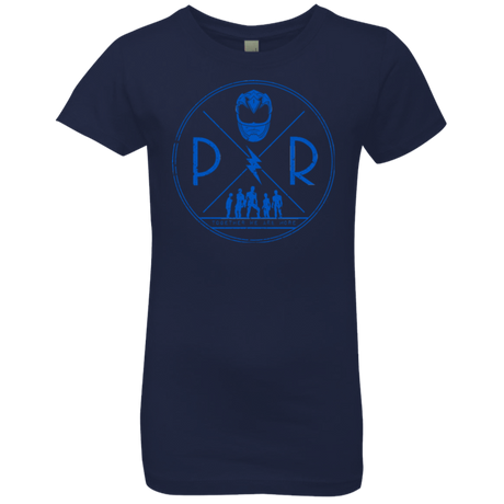 T-Shirts Midnight Navy / YXS Blue Power Girls Premium T-Shirt