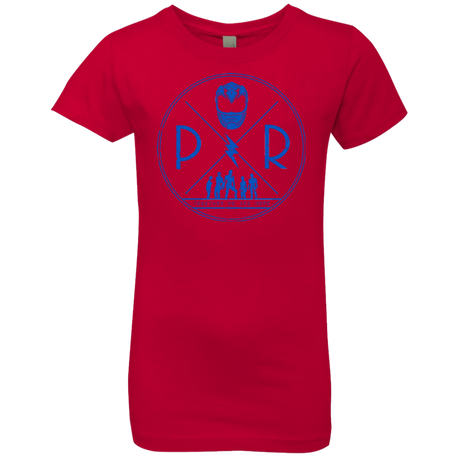 T-Shirts Red / YXS Blue Power Girls Premium T-Shirt