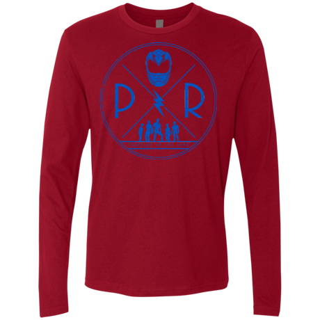 T-Shirts Cardinal / Small Blue Power Men's Premium Long Sleeve