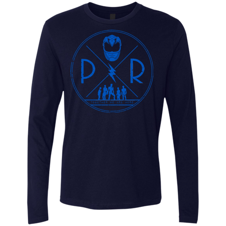 T-Shirts Midnight Navy / Small Blue Power Men's Premium Long Sleeve