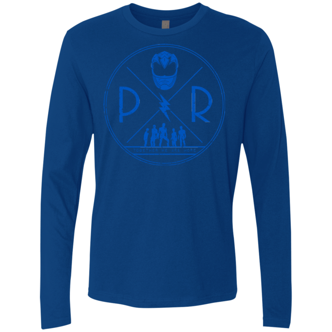 T-Shirts Royal / Small Blue Power Men's Premium Long Sleeve