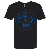 T-Shirts Black / X-Small Blue Power Men's Premium V-Neck