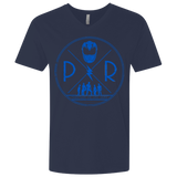 T-Shirts Midnight Navy / X-Small Blue Power Men's Premium V-Neck