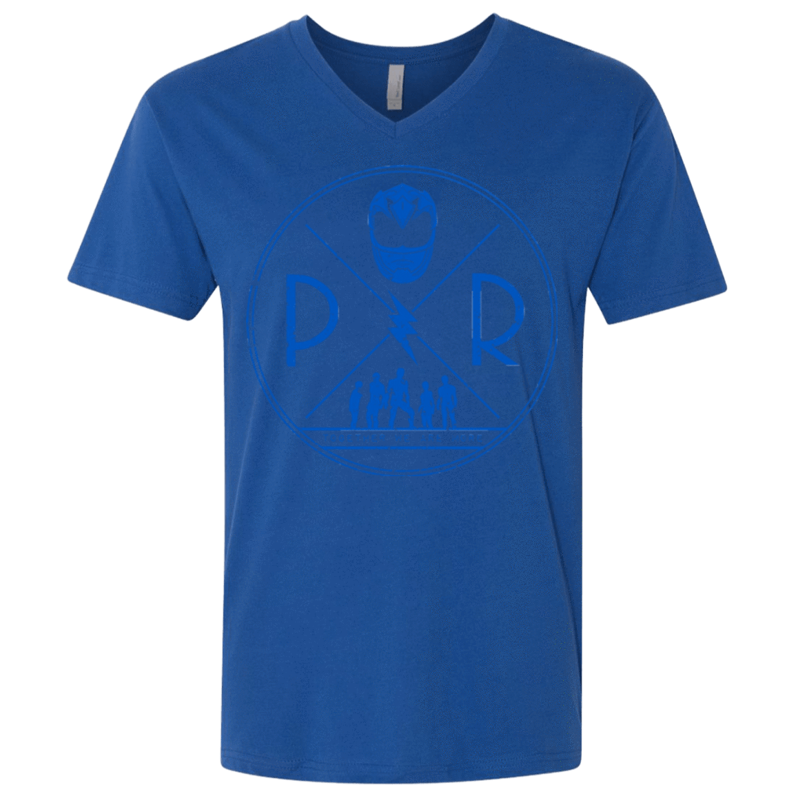 T-Shirts Royal / X-Small Blue Power Men's Premium V-Neck
