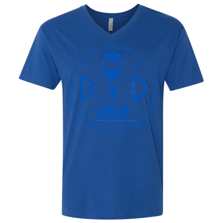 T-Shirts Royal / X-Small Blue Power Men's Premium V-Neck