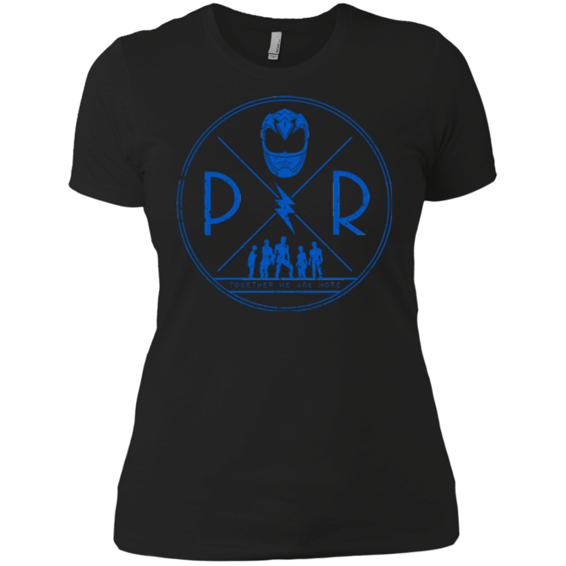 T-Shirts Black / X-Small Blue Power Women's Premium T-Shirt