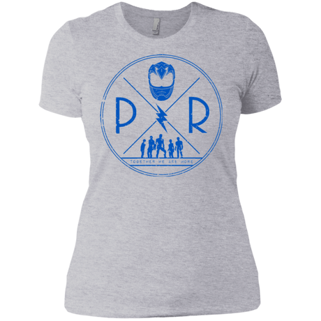 T-Shirts Heather Grey / X-Small Blue Power Women's Premium T-Shirt