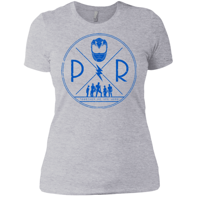 T-Shirts Heather Grey / X-Small Blue Power Women's Premium T-Shirt