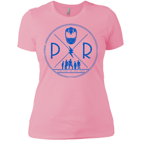 T-Shirts Light Pink / X-Small Blue Power Women's Premium T-Shirt