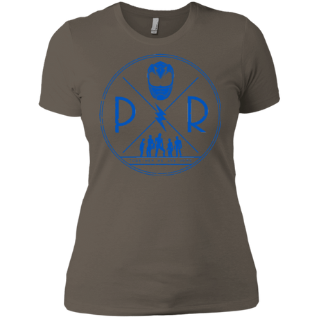 T-Shirts Warm Grey / X-Small Blue Power Women's Premium T-Shirt