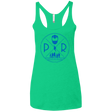 T-Shirts Envy / X-Small Blue Power Women's Triblend Racerback Tank