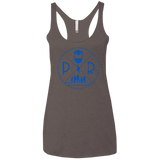 T-Shirts Macchiato / X-Small Blue Power Women's Triblend Racerback Tank