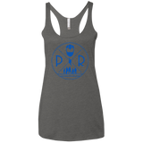 T-Shirts Premium Heather / X-Small Blue Power Women's Triblend Racerback Tank