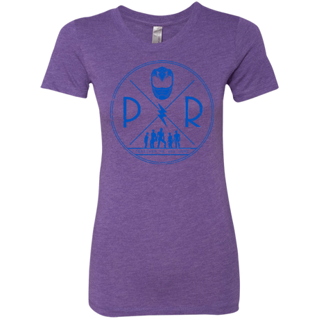 T-Shirts Purple Rush / Small Blue Power Women's Triblend T-Shirt