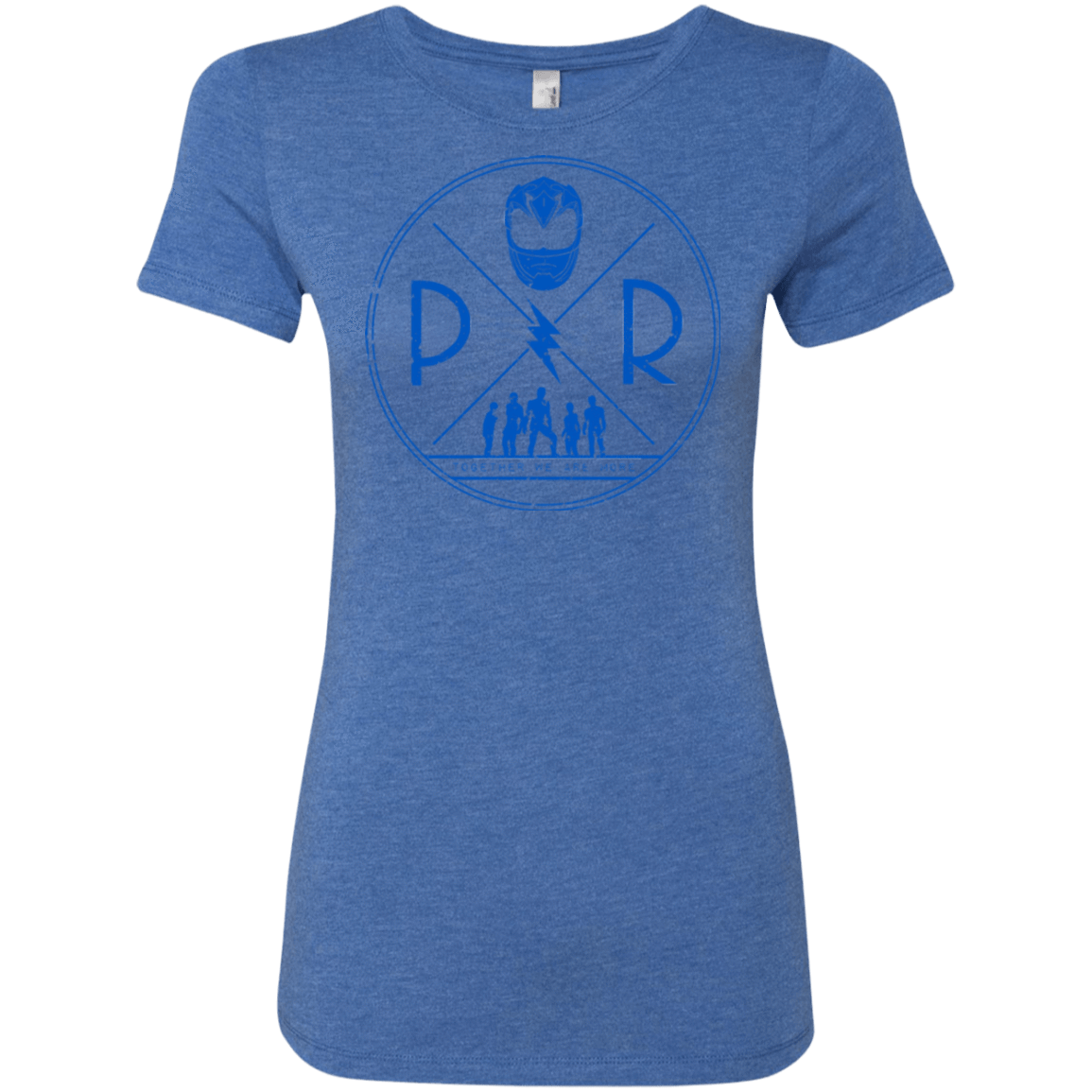 T-Shirts Vintage Royal / Small Blue Power Women's Triblend T-Shirt