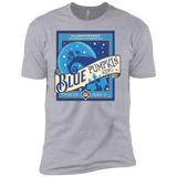 T-Shirts Heather Grey / YXS Blue Pumpkin King Boys Premium T-Shirt