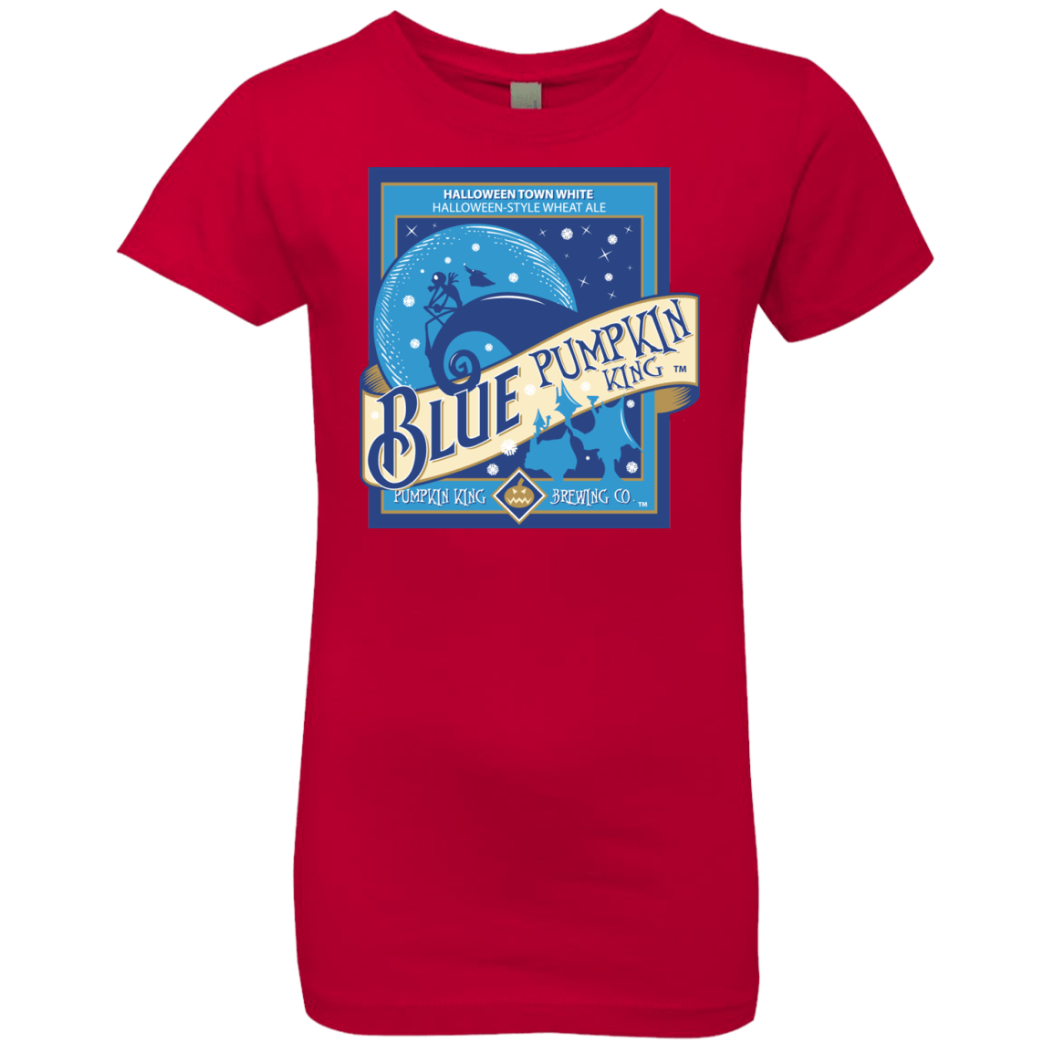 T-Shirts Red / YXS Blue Pumpkin King Girls Premium T-Shirt