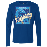 T-Shirts Royal / Small Blue Pumpkin King Men's Premium Long Sleeve