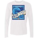 T-Shirts White / Small Blue Pumpkin King Men's Premium Long Sleeve