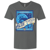 T-Shirts Heavy Metal / X-Small Blue Pumpkin King Men's Premium V-Neck