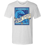 T-Shirts Heather White / Small Blue Pumpkin King Men's Triblend T-Shirt