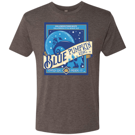 T-Shirts Macchiato / Small Blue Pumpkin King Men's Triblend T-Shirt